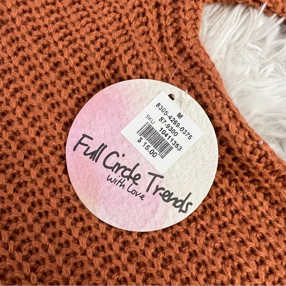 Full Circle Trends Sweater BNWT - Picture 4 of 5